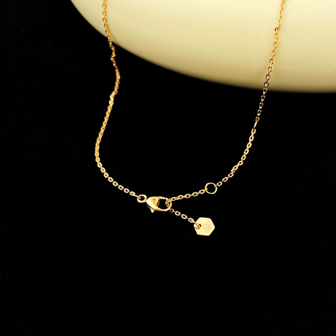[Mystic Crown]BEE MINI PEDANT DIAMOND NECKLACE