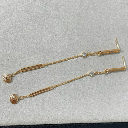 [Mystic Crown]CHAINE CHAOS DIAMOND DROP EARRINGS