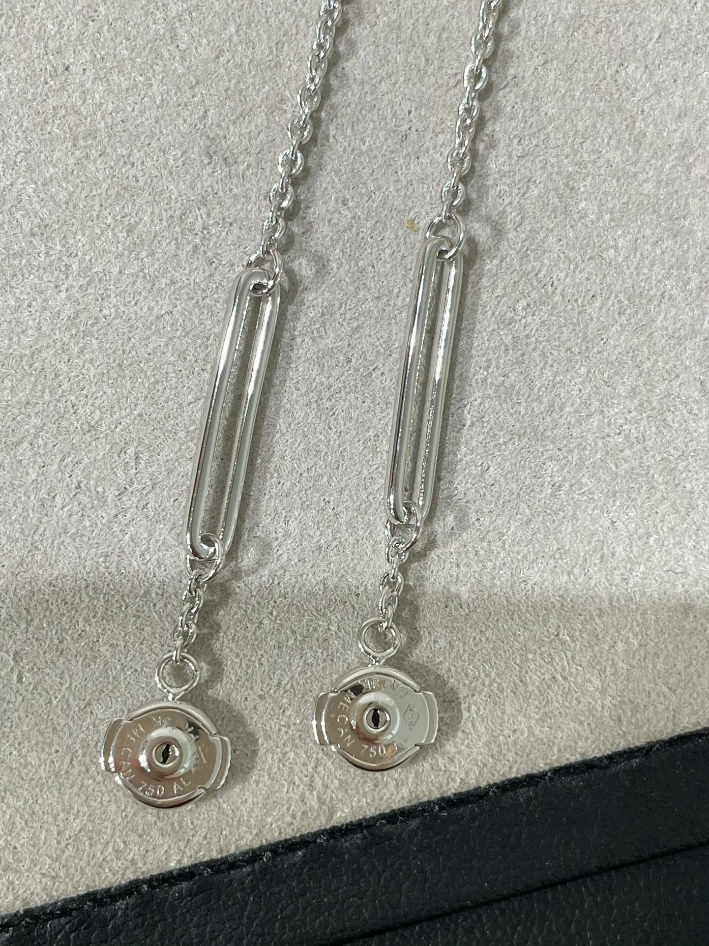 [Mystic Crown]CHAINE CHAOS DIAMOND DROP EARRINGS