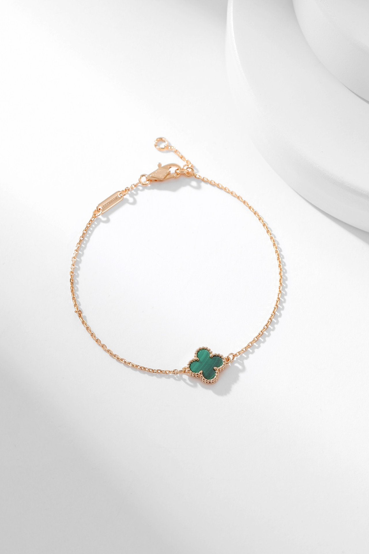 [Mystic Crown]CLOVER BRACELET MALACHITE 1 MOTIF