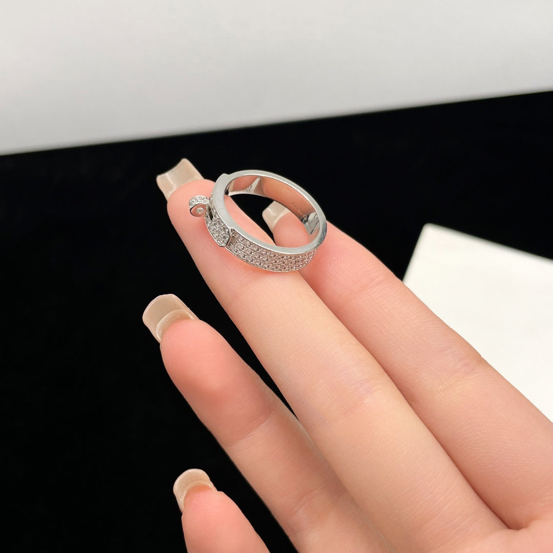 [Mystic Crown]KELLY SILVER DIAMOND RING