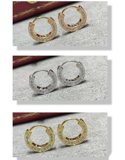 [Mystic Crown]LOVE DIAMOND EARRINGS