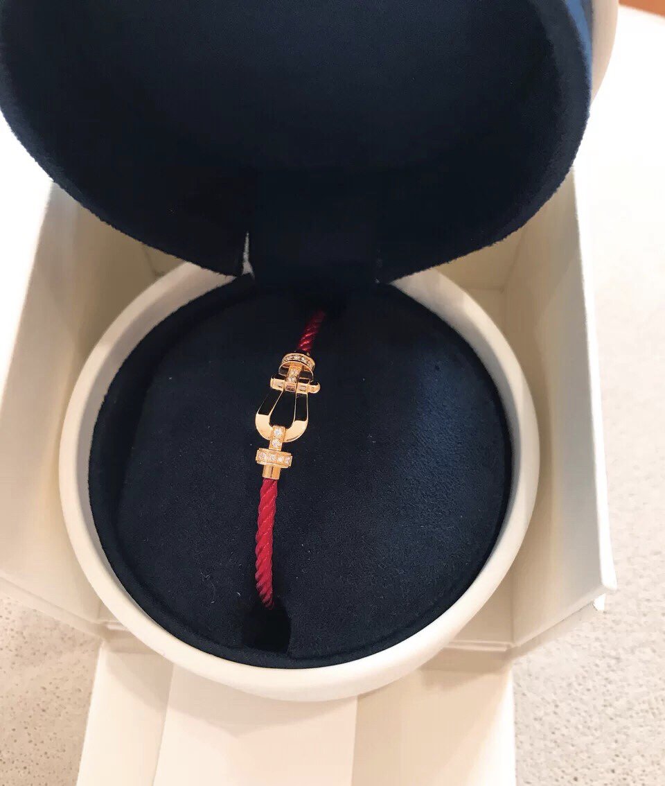 [Mystic Crown]FORCE 10 HALF DIAMOND PINK GOLD RED CORDERI LARGE AND MEDIUM MODEL