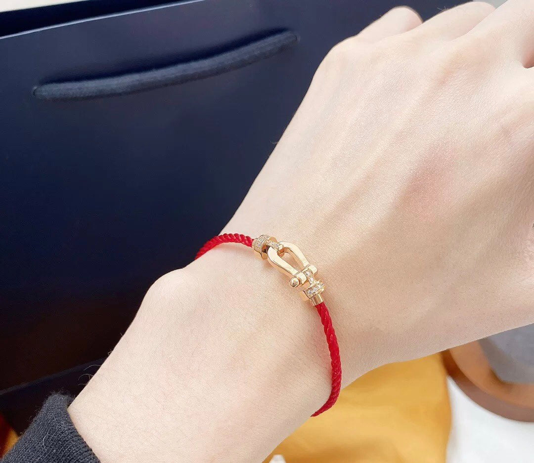 [Mystic Crown]FORCE 10 HALF DIAMOND PINK GOLD RED CORDERI LARGE AND MEDIUM MODEL