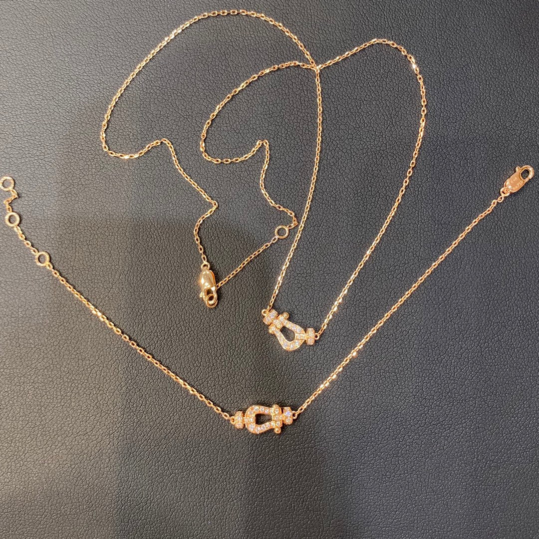[Mystic Crown]FORCE 10 DIAMOND PINK GOLD NECKLACE MINI MODEL