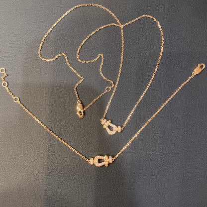 [Mystic Crown]FORCE 10 DIAMOND PINK GOLD NECKLACE MINI MODEL
