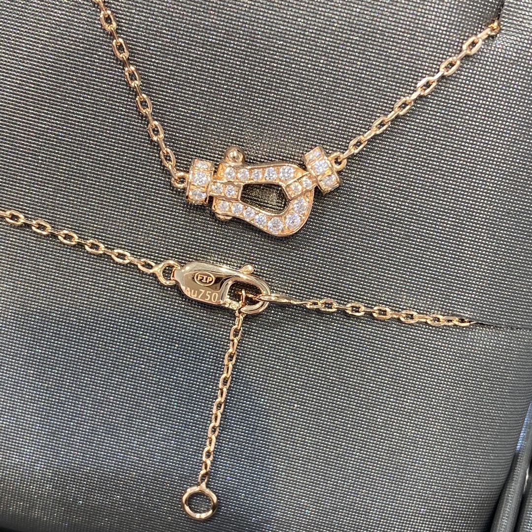 [Mystic Crown]FORCE 10 DIAMOND PINK GOLD NECKLACE MINI MODEL