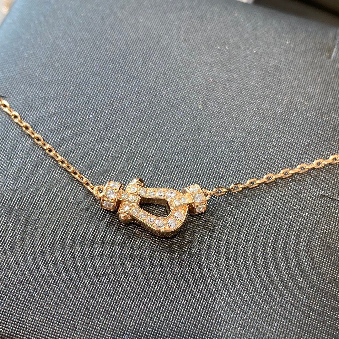 [Mystic Crown]FORCE 10 DIAMOND PINK GOLD NECKLACE MINI MODEL