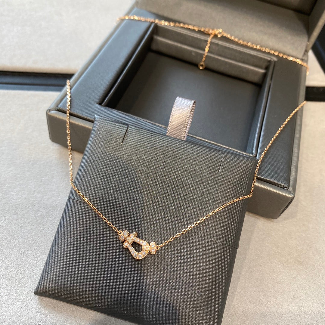 [Mystic Crown]FORCE 10 DIAMOND PINK GOLD NECKLACE MINI MODEL
