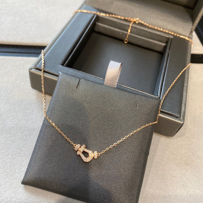 [Mystic Crown]FORCE 10 DIAMOND PINK GOLD NECKLACE MINI MODEL