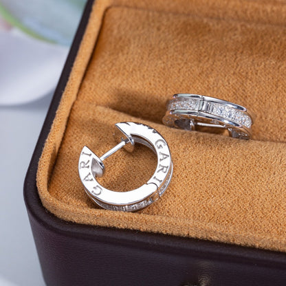 [Mystic Crown]ZERO 1 MINI SILVER DIAMOND EARRINGS