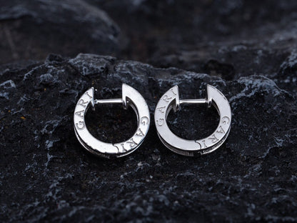 [Mystic Crown]ZERO 1 MINI SILVER DIAMOND EARRINGS