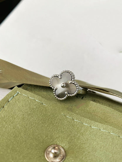 [Mystic Crown]CLOVER SILVER RING