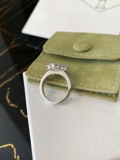 [Mystic Crown]CLOVER SILVER RING