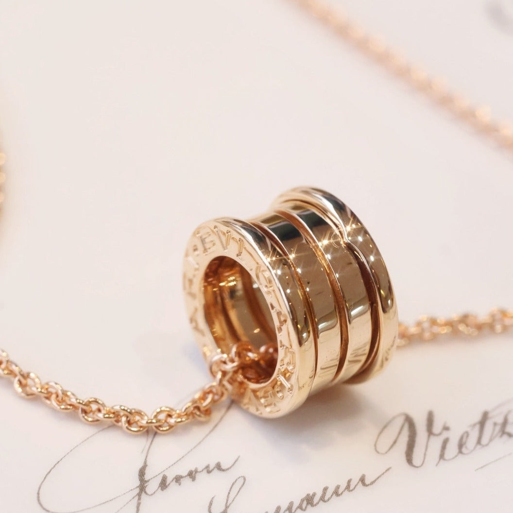 [Mystic Crown]ZERO 1 PINK GOLD NECKLACE