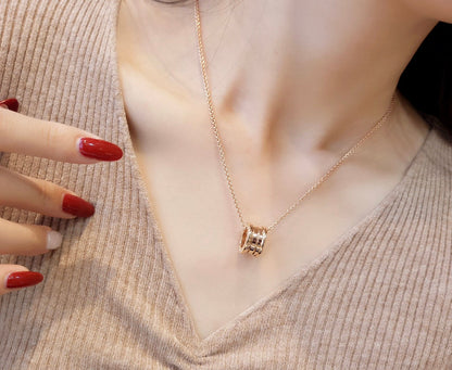 [Mystic Crown]ZERO 1 PINK GOLD NECKLACE