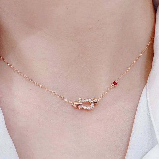 [Mystic Crown]FORCE 10 DIAMOND PINK GOLD NECKLACE