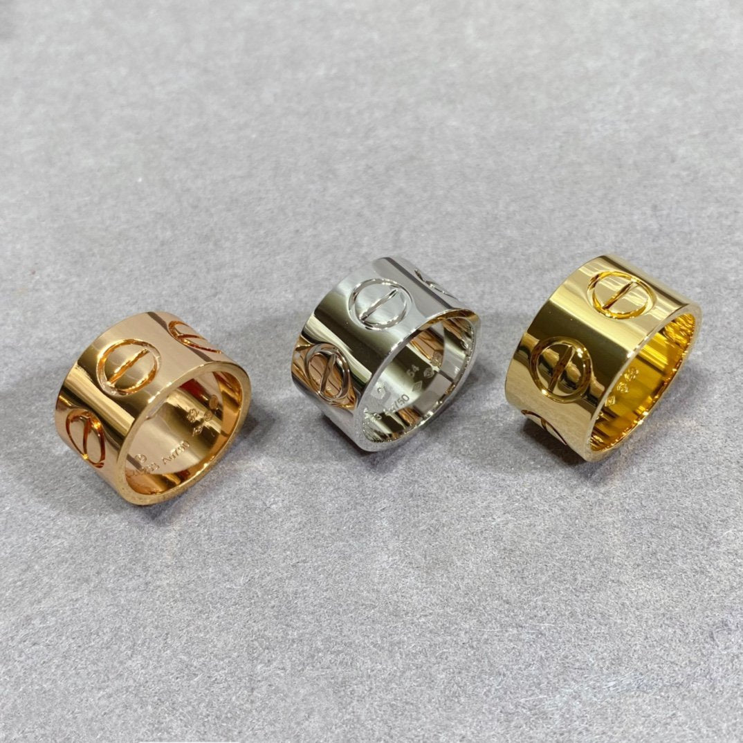 [Mystic Crown]LOVE 11MM LARGE RING