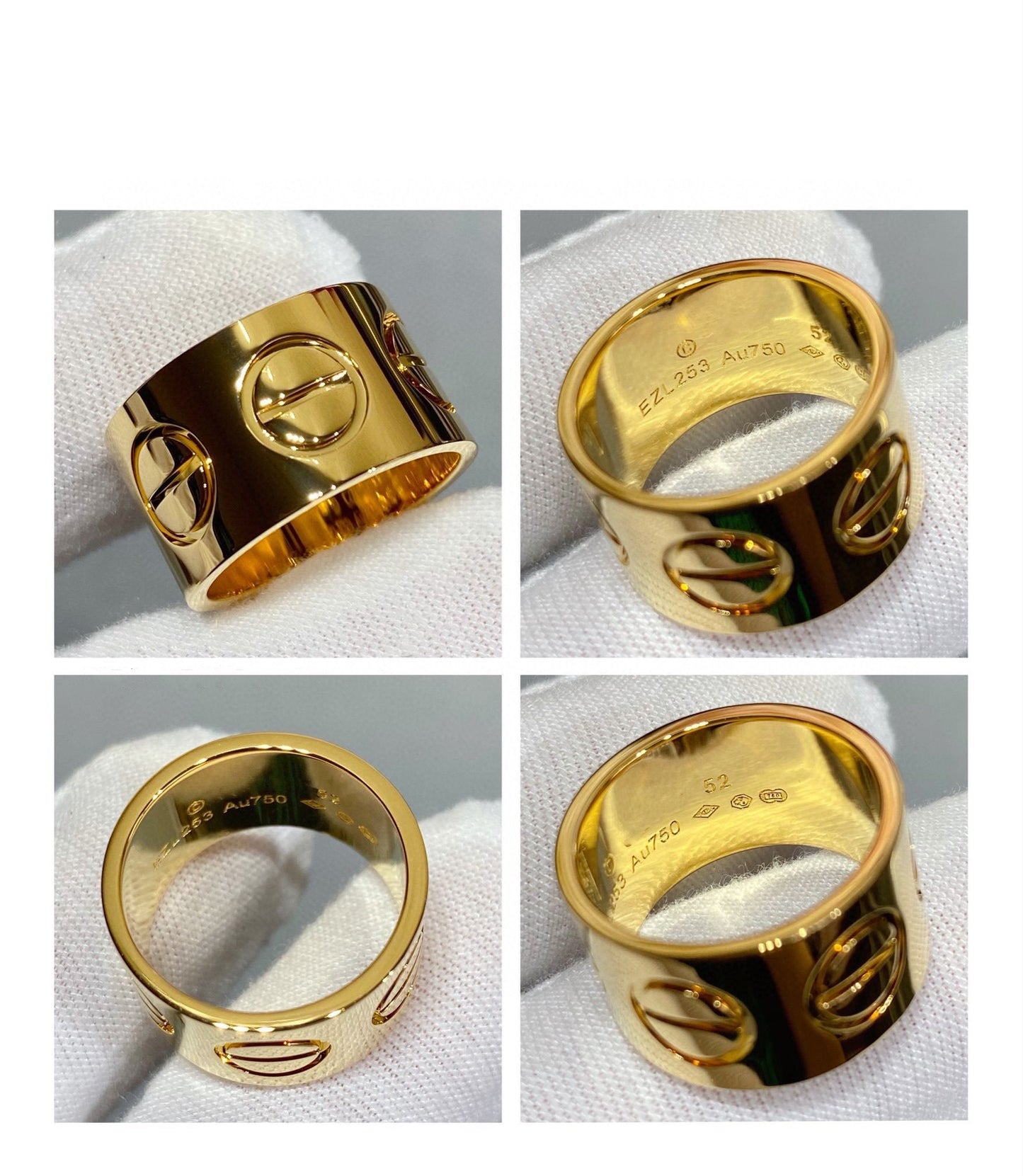 [Mystic Crown]LOVE 11MM LARGE RING