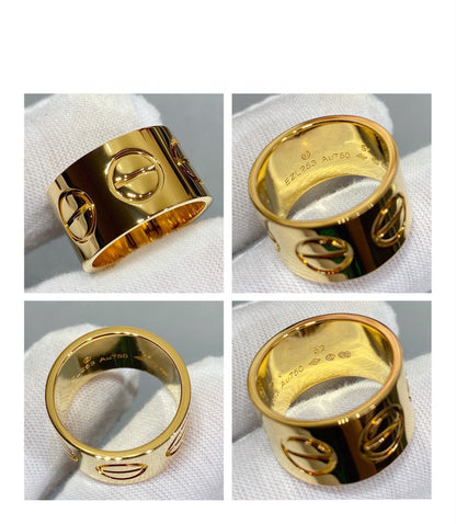 [Mystic Crown]LOVE 11MM LARGE RING