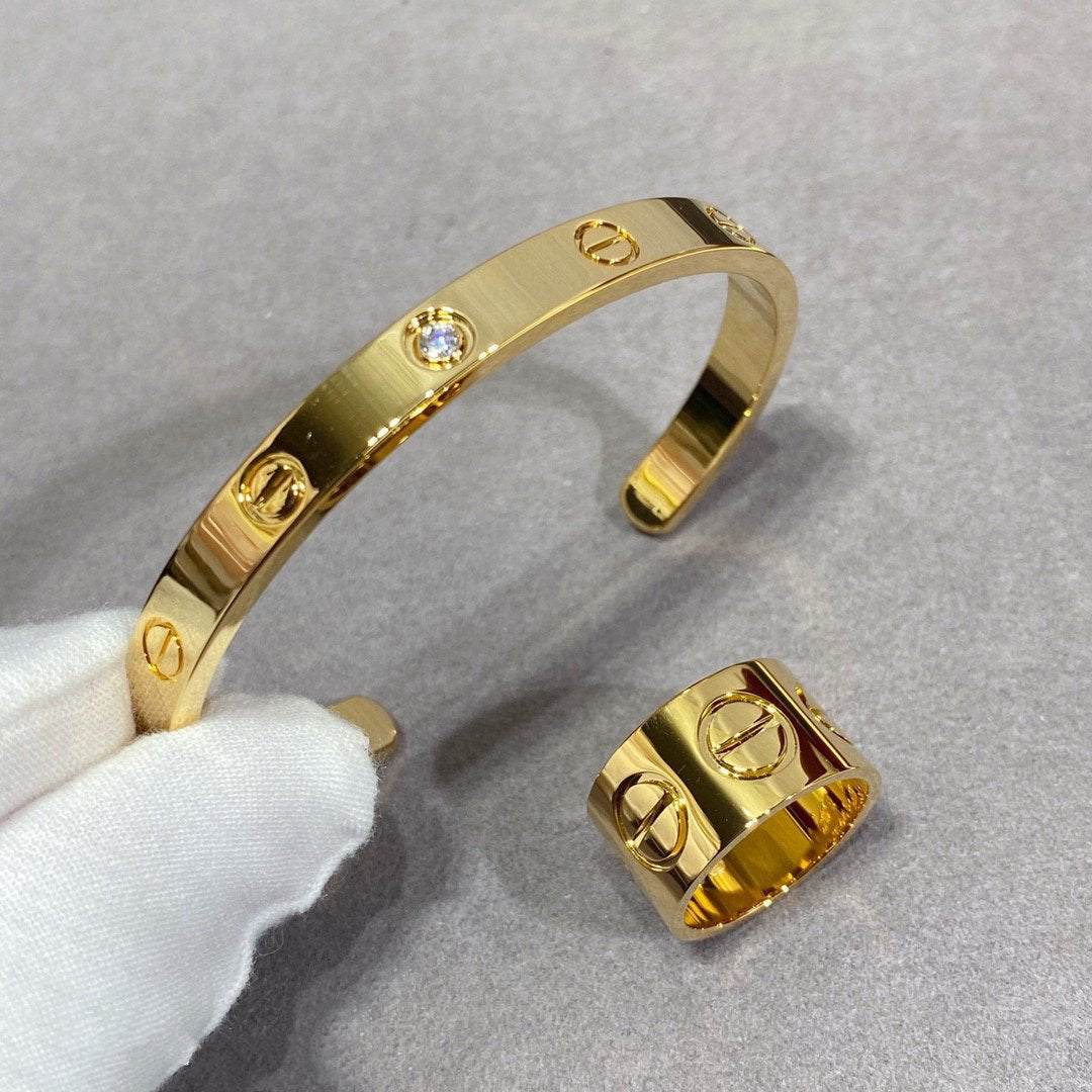 [Mystic Crown]LOVE 11MM LARGE RING