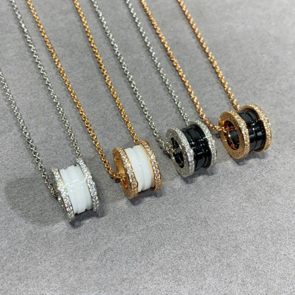 [Mystic Crown]ZERO 1 DIAMOND CERAMIC NECKLACE