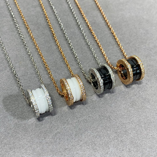 [Mystic Crown]ZERO 1 DIAMOND CERAMIC NECKLACE