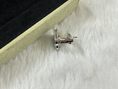 [Mystic Crown]CLOVER PIETERSITE MEDIUM STUD EARRINGS