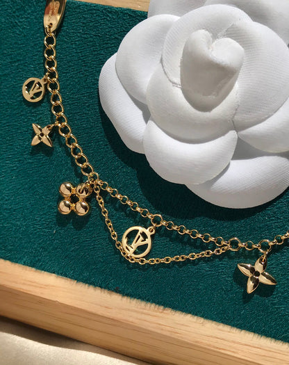 [Mystic Crown]BLOOMING PINK GOLD MOP BRACELET