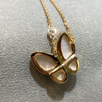 [Mystic Crown]BUTTERFLY MOP DIAMOND NECKLACE