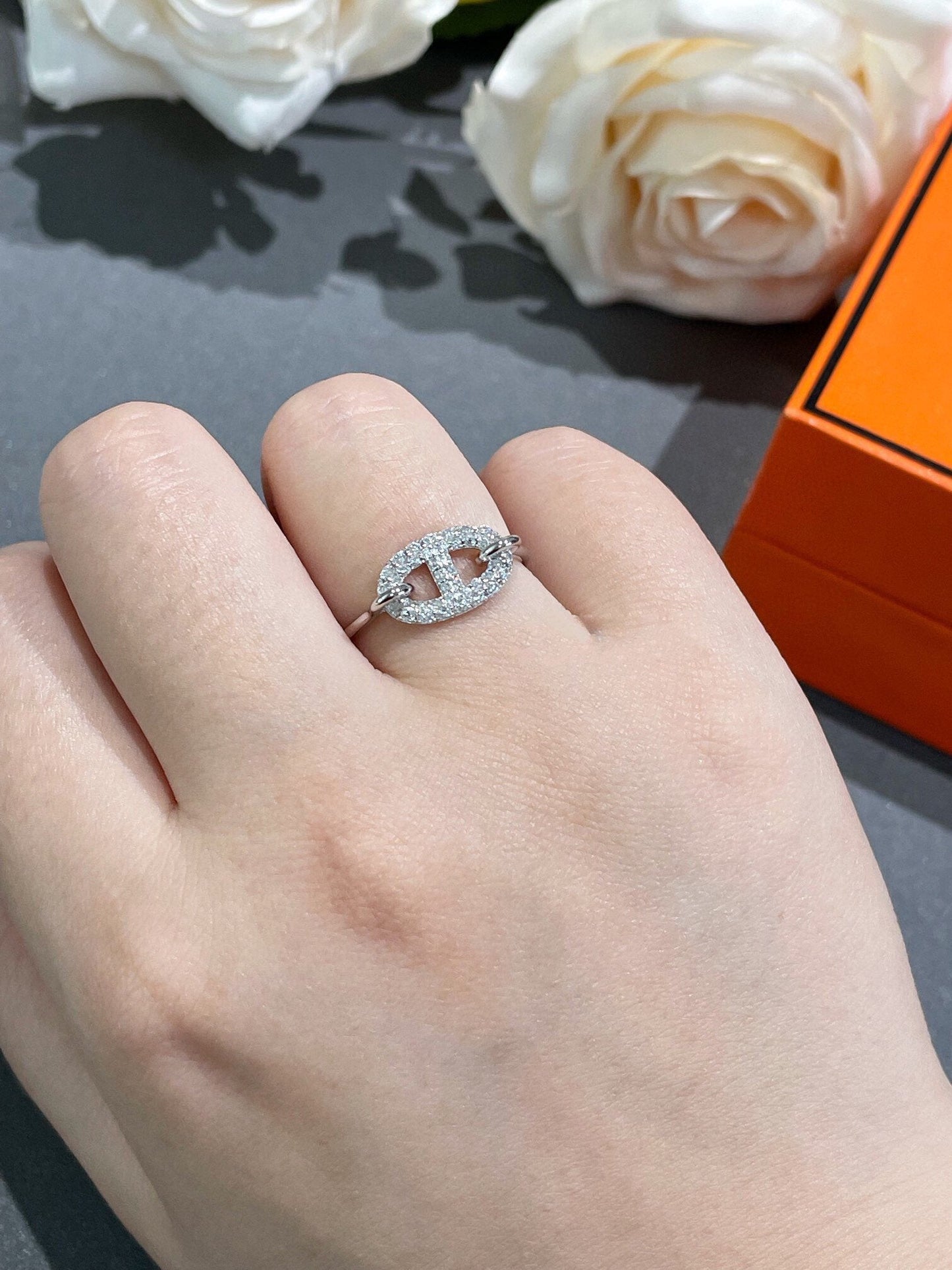 [Mystic Crown]RONDE SMALL DIAMOND RING