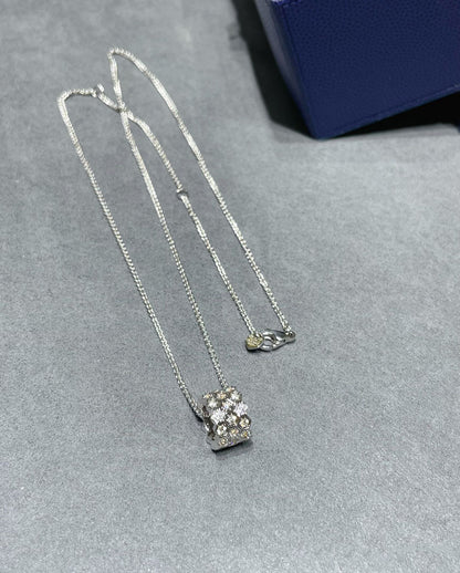[Mystic Crown]BEE LOVE DIAMOND PAVED 3 ROW NECKLACE
