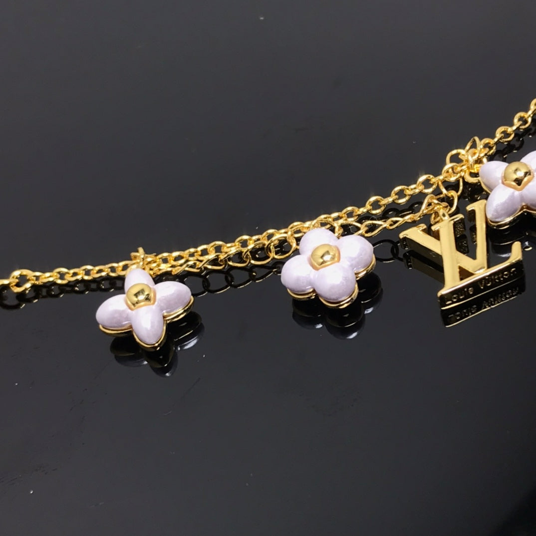 [Mystic Crown]LOGO 6 MOTIF STAR AND SUN GOLD BRACELET