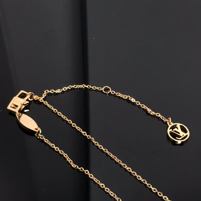 [Mystic Crown]COLOR BLOSSOM PINK MOP SUN GOLD NECKLACE