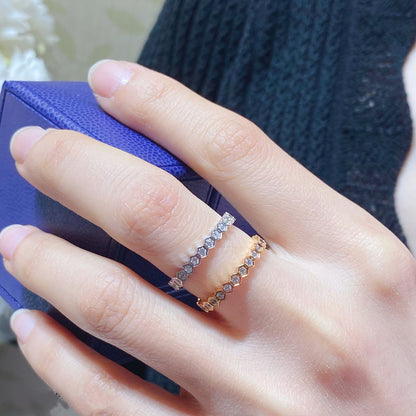 [Mystic Crown]BEE LOVE DIAMOND PAVED SMALL RING