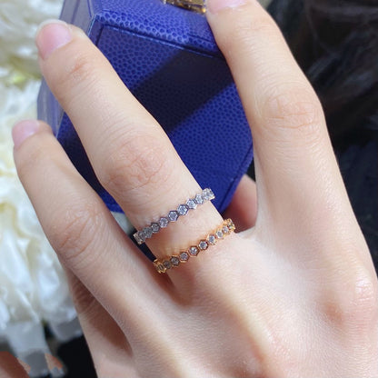 [Mystic Crown]BEE LOVE DIAMOND PAVED SMALL RING