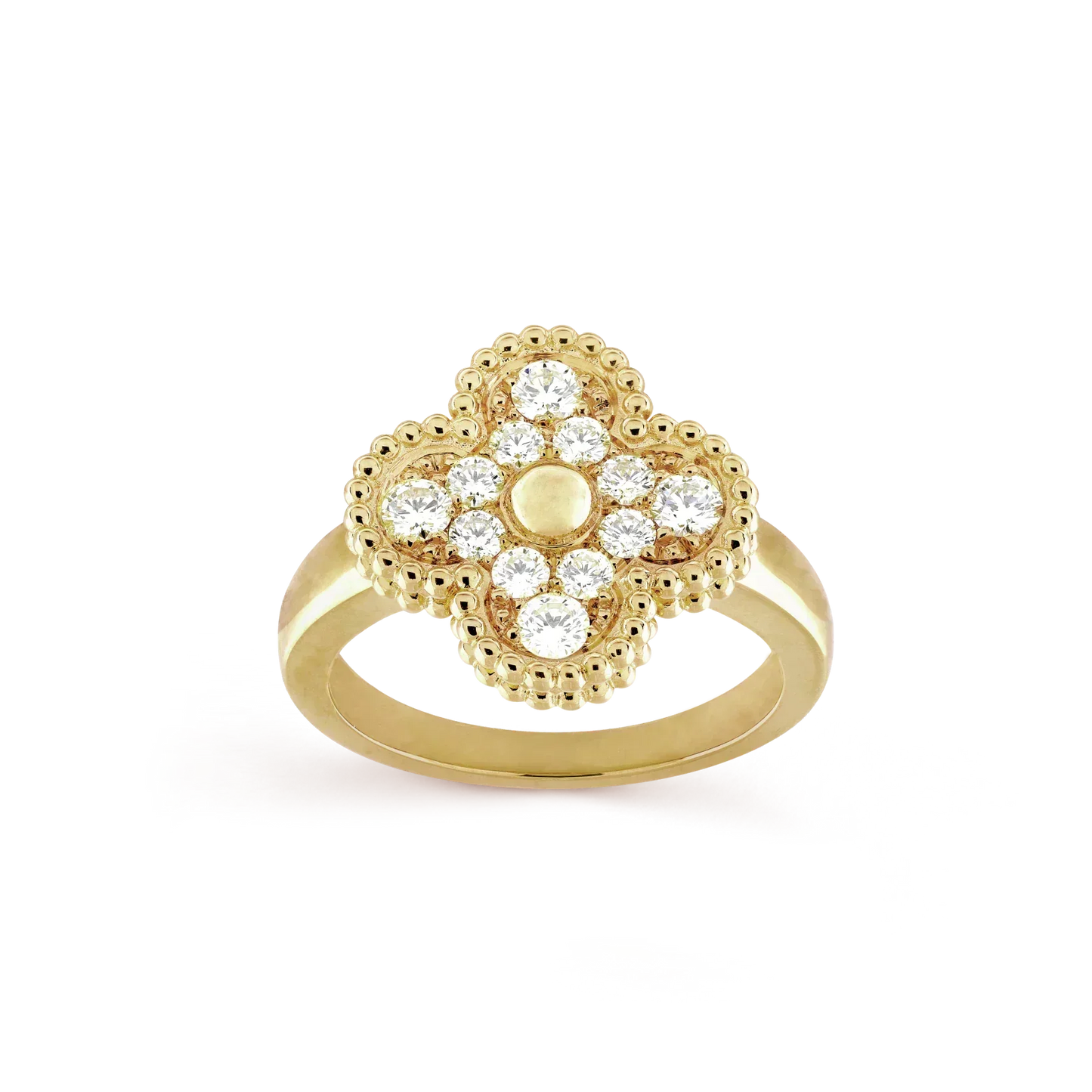 [Mystic Crown]CLOVER DIAMOND RING