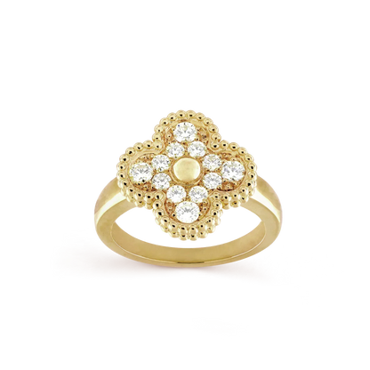 [Mystic Crown]CLOVER DIAMOND RING