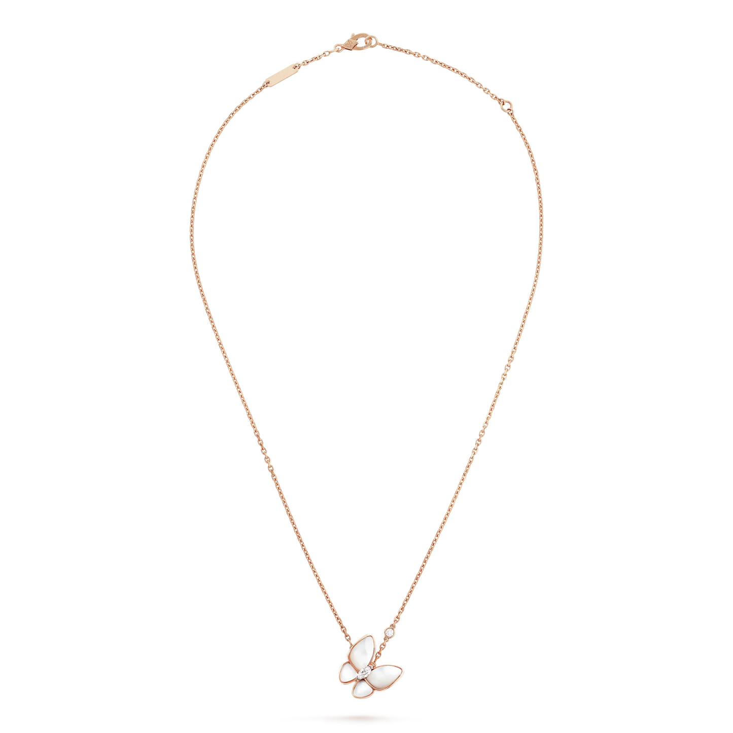 [Mystic Crown]BUTTERFLY MOP DIAMOND NECKLACE
