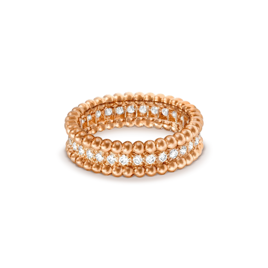 [Mystic Crown]PERLEE DIAMOND ROSE GOLD RING