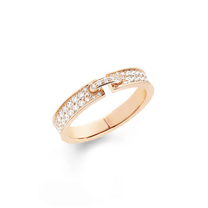 [Mystic Crown]ALLIANCE LIENS VIDENCE PAVED DIAMOND 4MM RING