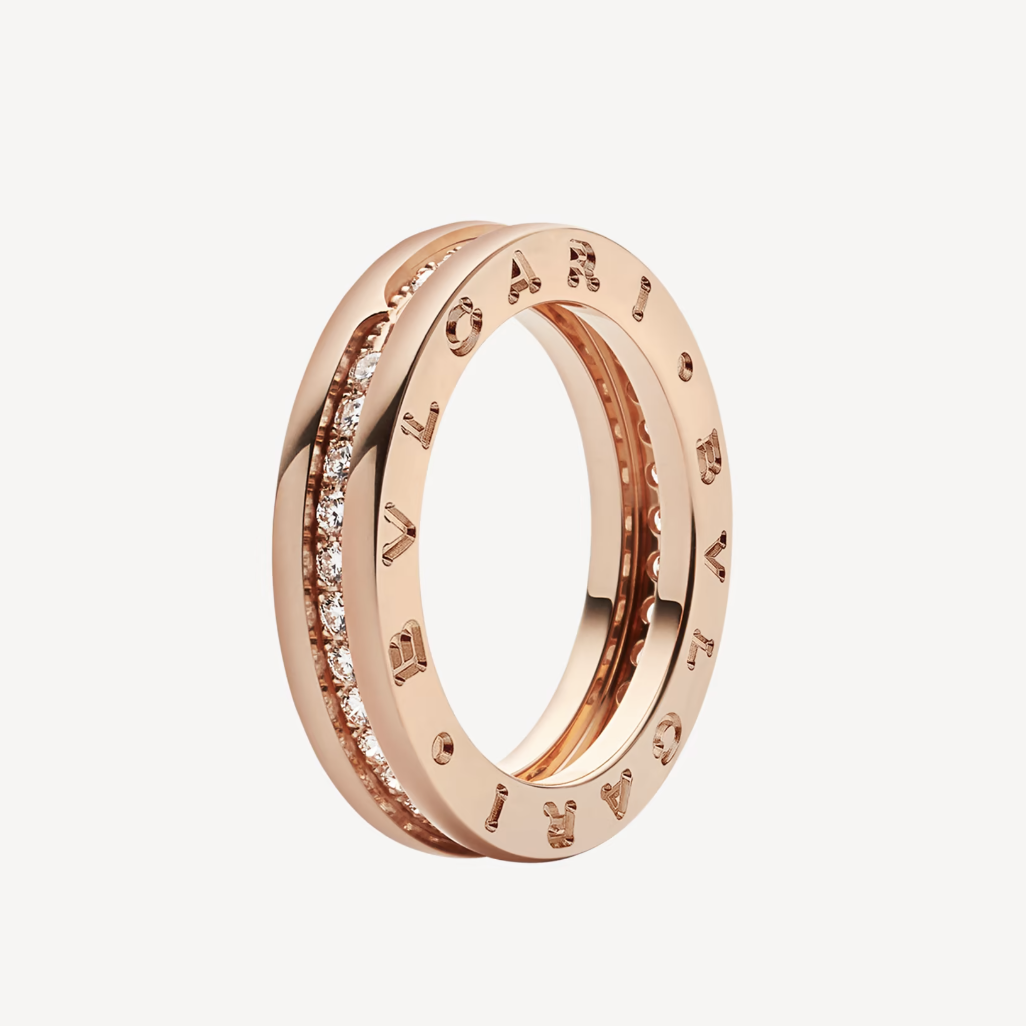 [Mystic Crown]ZERO 1 ONE-BAND PAVED DIAMONDS ON THE SPIRAL RING