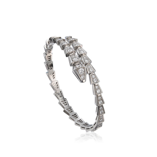 [Mystic Crown]SERPENTI BRACELET 6MM SILVER DIAMOND
