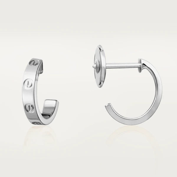 [Mystic Crown]LOVE EARRINGS 2.65MM SILVER