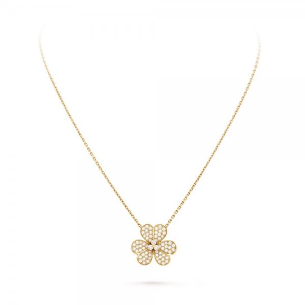 [Mystic Crown]FLOWER DIAMOND NECKLACE