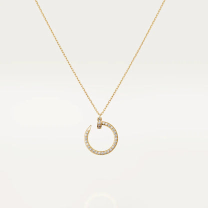 [Mystic Crown]JUSTE NECKLACE GOLD DIAMONDS