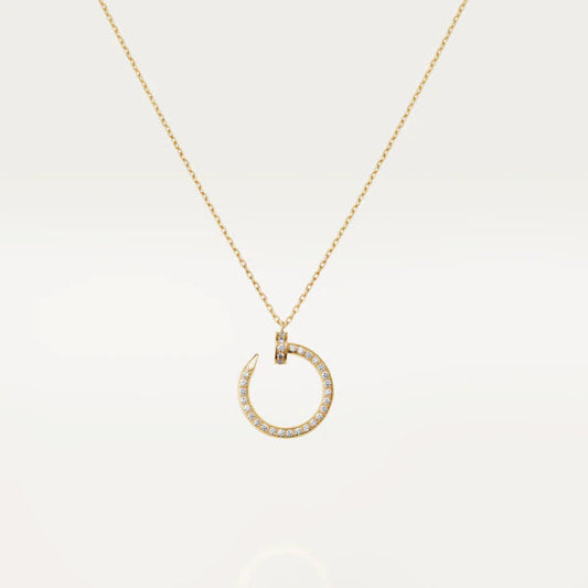 [Mystic Crown]JUSTE NECKLACE GOLD DIAMONDS