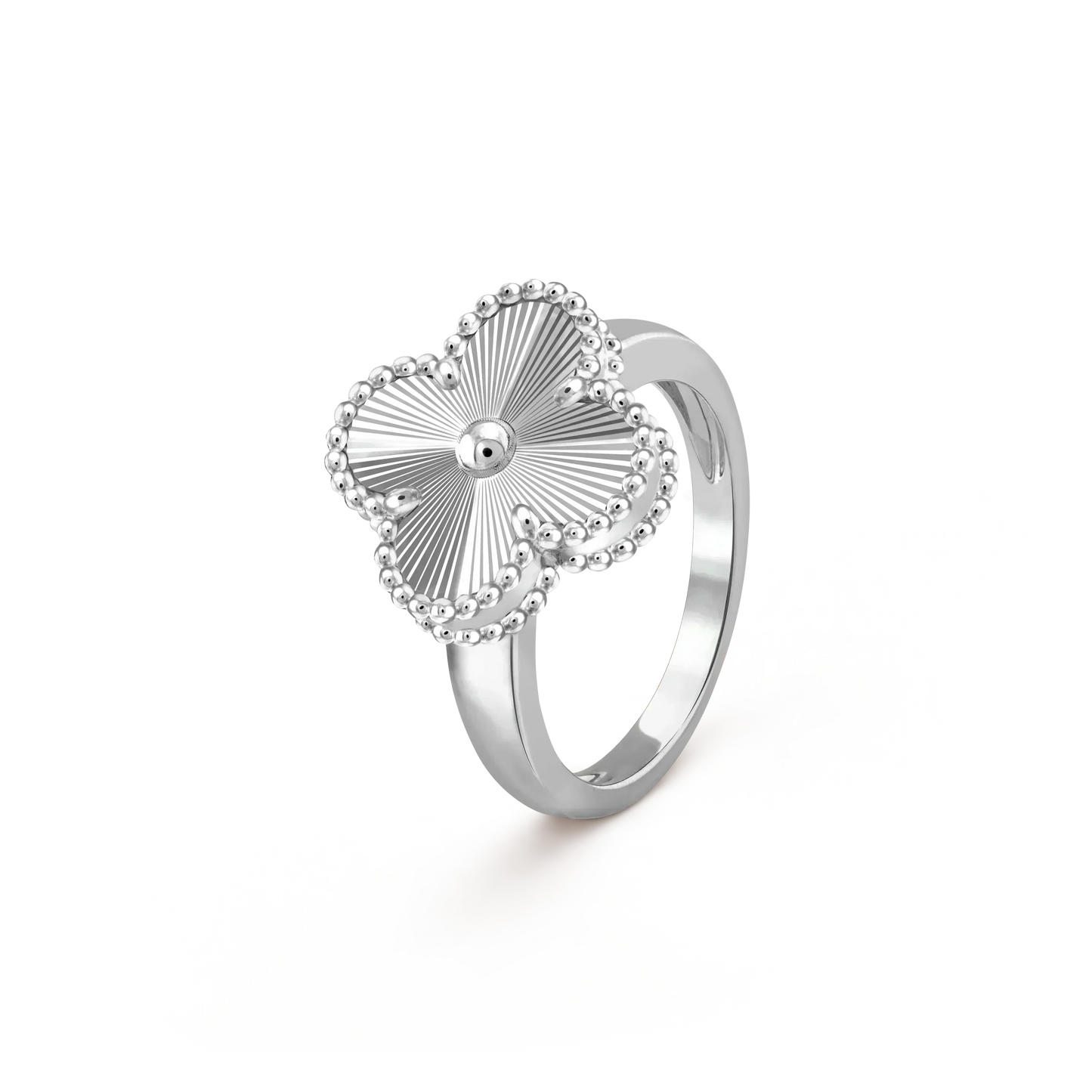 [Mystic Crown]CLOVER SILVER RING