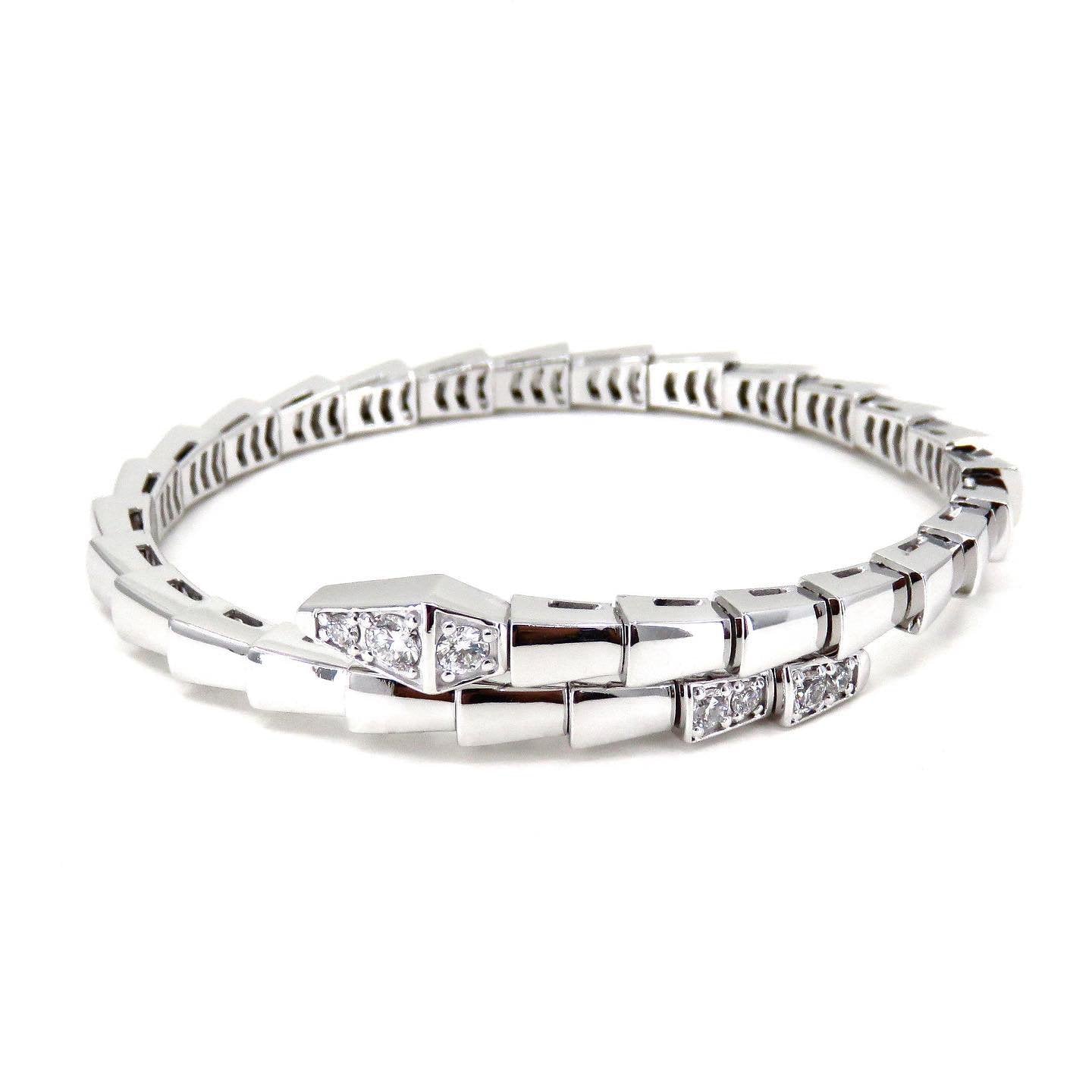 [Mystic Crown]SERPENTI BRACELET DIAMONDS SILVER