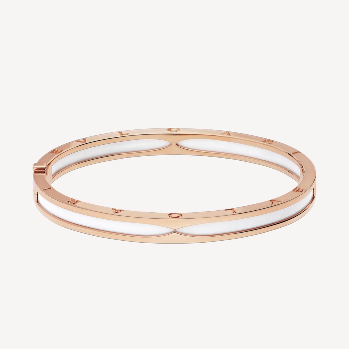 [Mystic Crown]ZERO 1 PINK GOLD WITH WHITE CERAMIC BRACELET